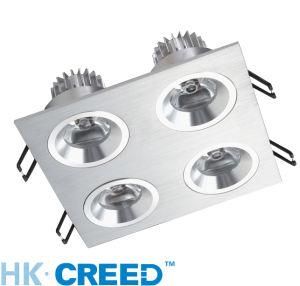 Hk Creed High Power LED Ceiling Down Light 1*1W*4
