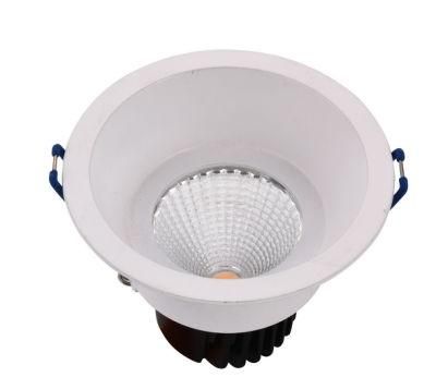 12W Recessed LED Downlight Embedded COB Dow Light