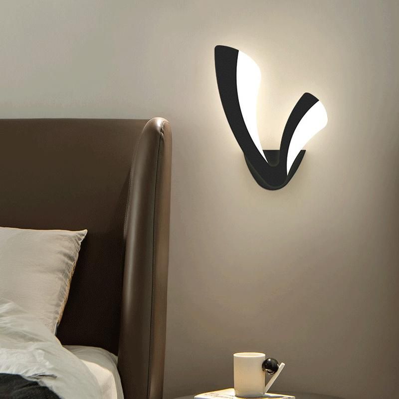 Creative Modern Bedside Wall Lamp Simple Staircase Corridor LED Reading Lighting Wall Lamp