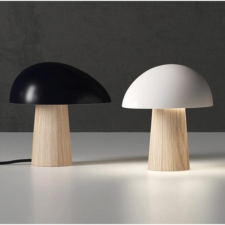 Customize Hotel Resin Mushroom Apartment Home Bedroom Modern Small Table Lamps