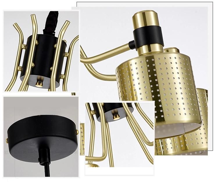 Fashion Unique Smiple Modern Metal Replica Bedside Pendant Lighting