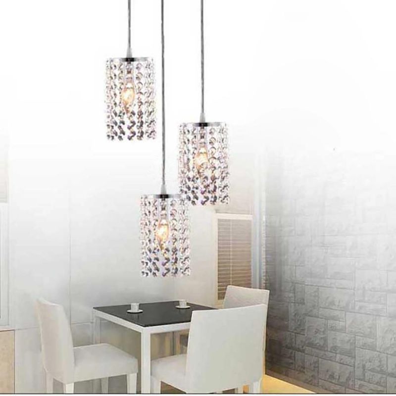 Long LED Chandelier Pendant Light Hotel Application Modern Gold Crystal Chandelier Light for High Ceilings