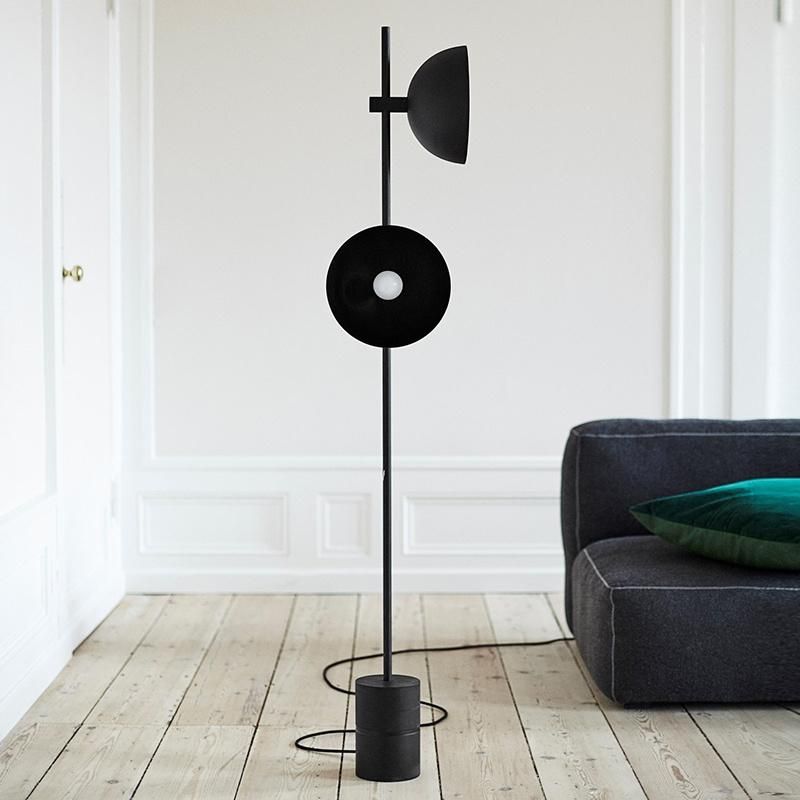 American Simple and Creative Personalized Floor Lamp Nordic Modern Study Living Room Floor Standing Lamp (WH-MFL-60)