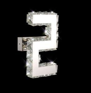 Chandelier Crystal Wall Lamp with Number Letter (EL950)