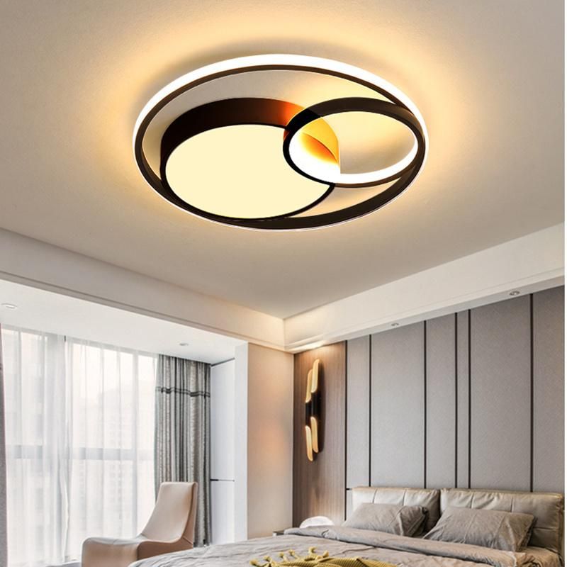 Circle Roundness Ceiling Lamp Pendant Lamp Chandelier Living Room Lamp LED