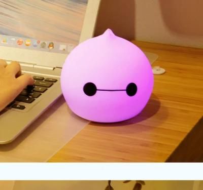 LED Soft Silicone Night Light for Kids Bedroom