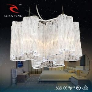 E27 Modern Crystal Lighting Pendant Lamp with Glass (Mv68020A-3 E27)