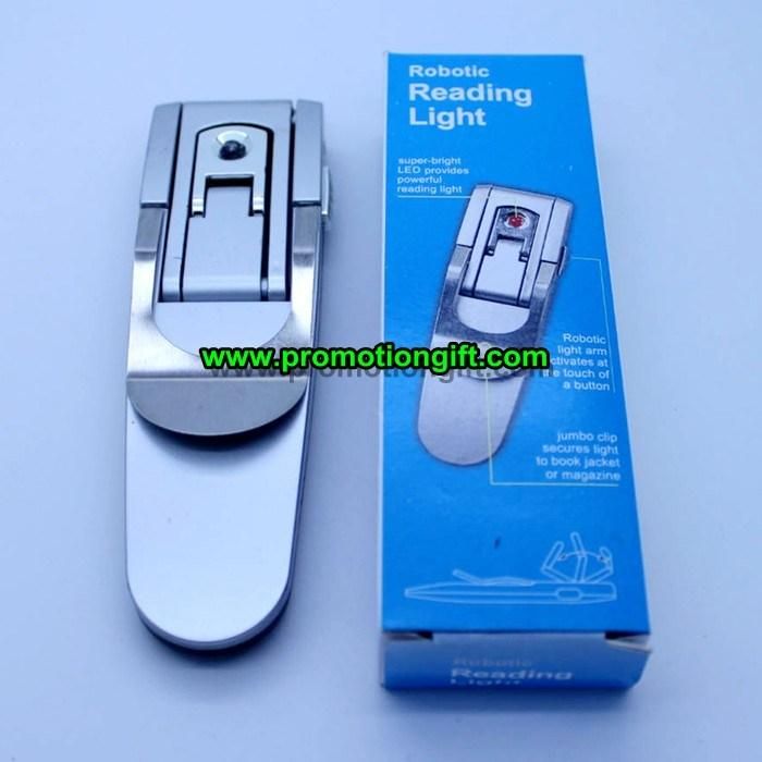 Robotic Pop up LED Clip Reading Book Light