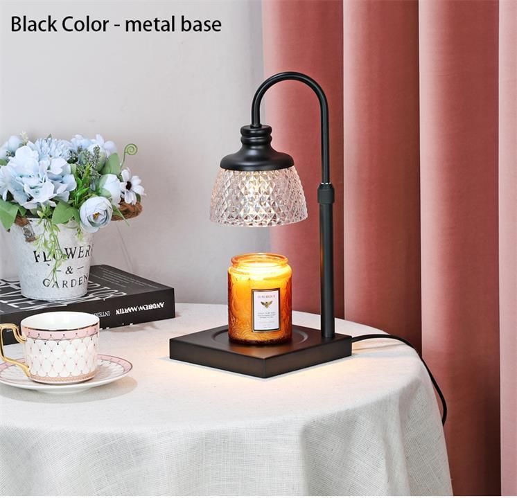 Modern Fashion Melting Wax Lamp Candle Essential Scent Oil Aromatherapy Lamp Drawing Room Crystal Scent Lights