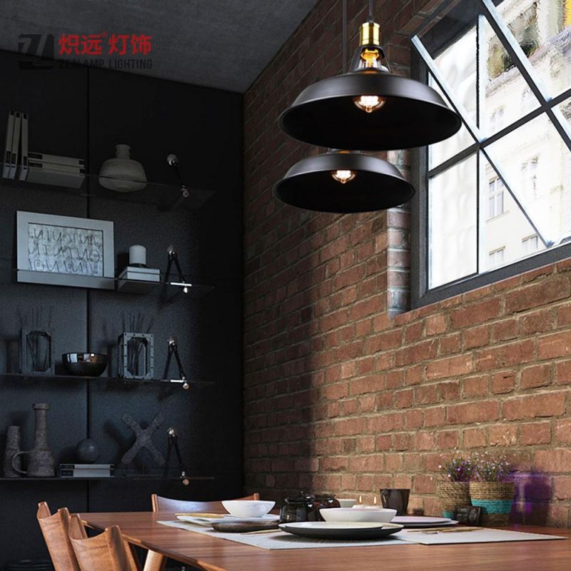 Classic Metal Pendant Lamp for Restaurant Dining Table Lighting