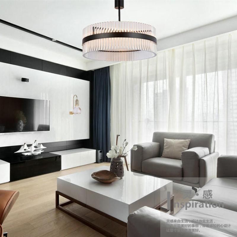 Crystal Large Size Hotel Lobby Lamp Decorative Lamp Chandelier Pendant Lamp