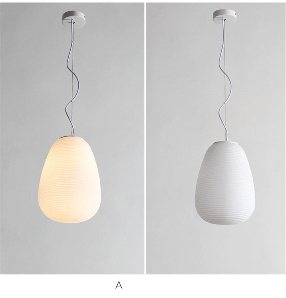 Modern Suspended Hand Blown Glass Pendant Lights