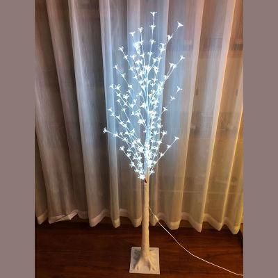 Creative Simulation Peach Blossom White Light Tree Lamp for Gc-Lt-0059