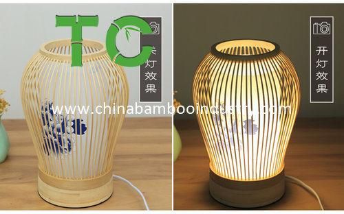 High Quality Bamboo Lamp Wicker Rattan Table Lamp Bamboo Rattan Lamp Shade