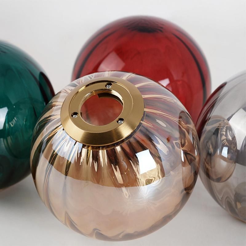 Nordic Glass Pendant Lamp E27 LED Modern Minimalist Creativity Lights for Dining Room Study Bar Pendant Light (WH-AP-242)