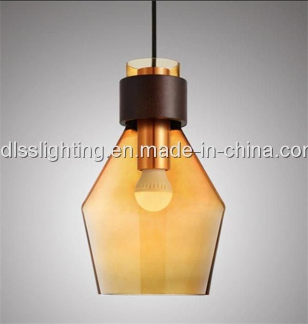 Decoration Indoor Lighting Modern Color Glass Pendant Lamps