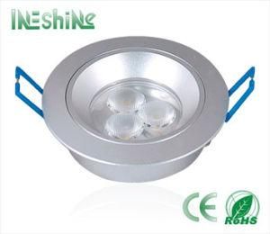 3W LED Ceiling Light with CE and RoHS Certifications