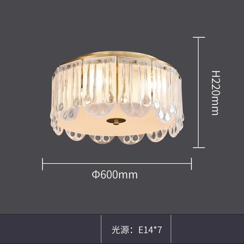 Modern Post-Modern Ceiling Lamp Warm and Romantic Small Living Room Lamp MID Century Ceiling Lamp (WH-CA-82)