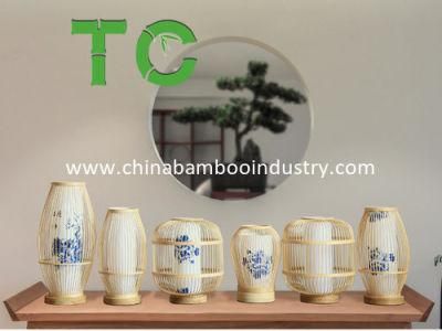 High Quality Bamboo Lamp Wicker Rattan Table Lamp Bamboo Rattan Lamp Shade