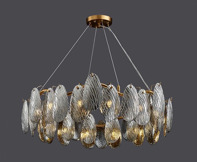 Luxry Crystal Indoor Lighting Chandelier Light Living Room Dining Room Modern Pendant Lamp