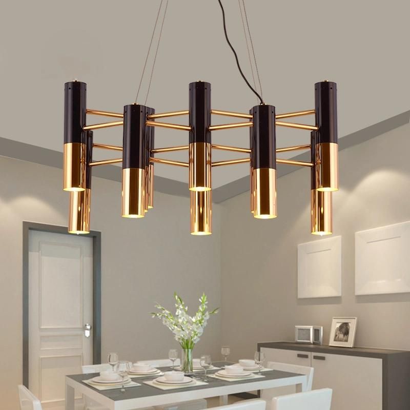 Modern Style Gold Creative Iron Pendant Lamp for Hotel Decorative Lighting Fixutres (WH-AP-47)