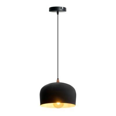 Factory Price Amazon Decorative Aluminum Black Color Pendant Light Metal Ceiling Light for Hotel Home Living Room Hanging Lamp