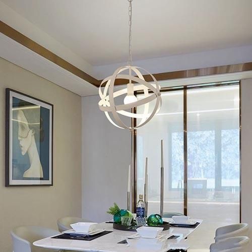 Modern Pendant Lamp with E27 Aluminium Frame for Home Decoration