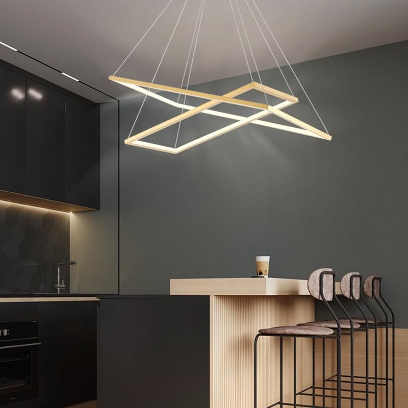 Modern Exhibition Hall Chandelier Dining Room Hotel Bedroom Pendant Lamp
