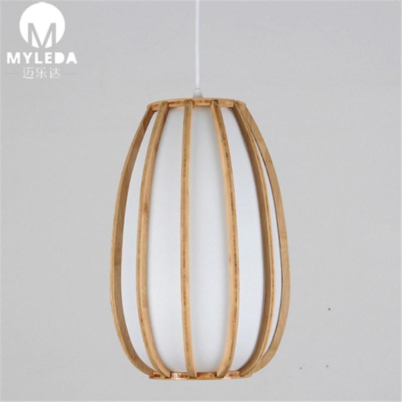 Popular LED Ceiling Modern Metal Chandelier Bamboo Pendant Light
