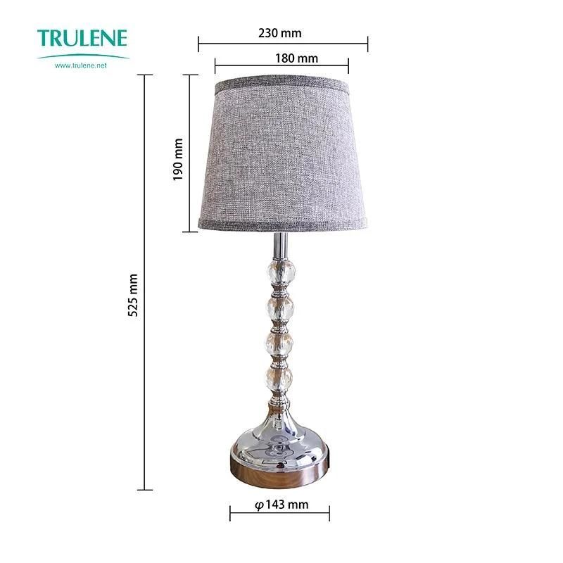 Hotel Style Table Light Crystal Table Lamps for Home