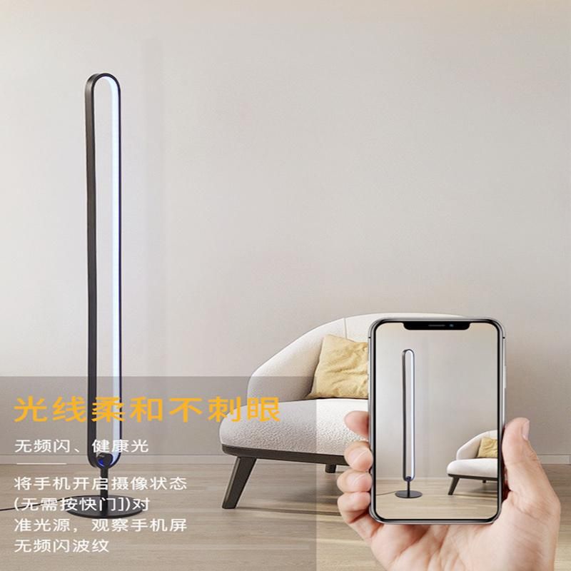 Modern Creative LED Floor Lamp RGB Colorful Marquee Standing Lights Minimal Lamp (WH-MFL-03)