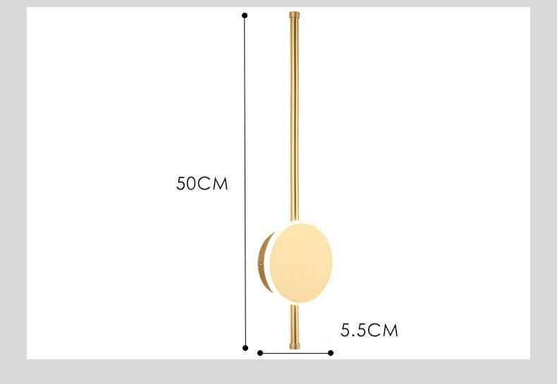 Creative Design Wall Lamp House Renovation Light Bedside Corridor Art Deco Lamp (WH-OR-173)