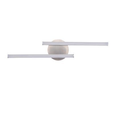 How Bright Classic 8W LED Ceiling Lamp for Office Home Indoor LED Satin Nickel Ceiling Light