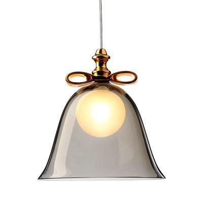 Camilamo Aluminum Nordic Style Vintage Simple Small Hanging Lamp Elegant Glass Shades Chandelier