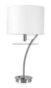 Corbel Single Table Lamp with 1switch and Power Outlet