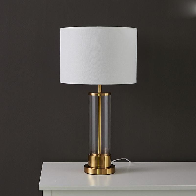 LED Simple Modern Lighting Creative Glass Study Bedroom Bedside Reading Desk Table Lamp