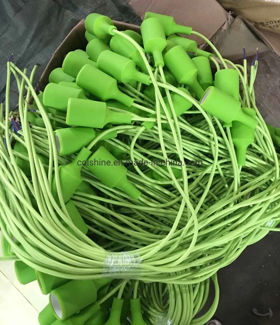 Silicone Ceiling Lighting E27 Plastic Pendant Lamp