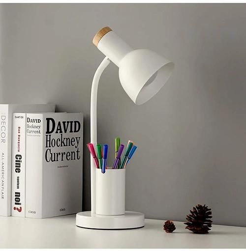 Desk Reading Light with Pen Box for Boys and Girls Bedroom Decoration