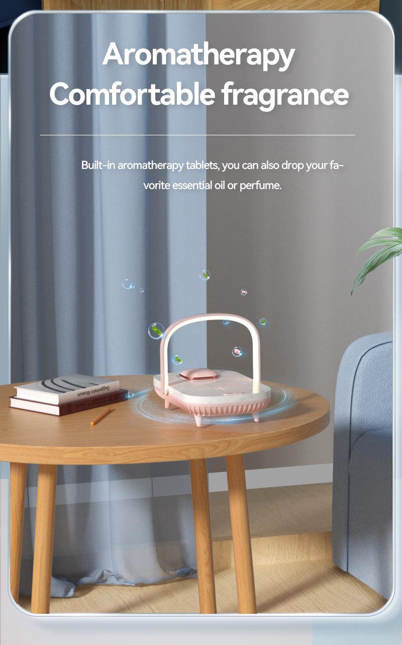 Table Lamp Mosquito Repellent Wireless Charger for Gift 3 in 1 5W Fast Wireless Charging Light
