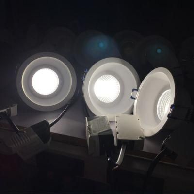 Recessed LED Downlight with Multiple Watts Multiple Sizes with High Luminous Efficiency and Dazzle Free