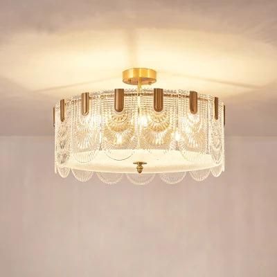 Golden Royal Style Pendant Lamp Chandelier Living Room Lamp Restaurant Lamp