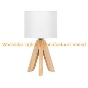 Wood Table Lamp (WHT-958)