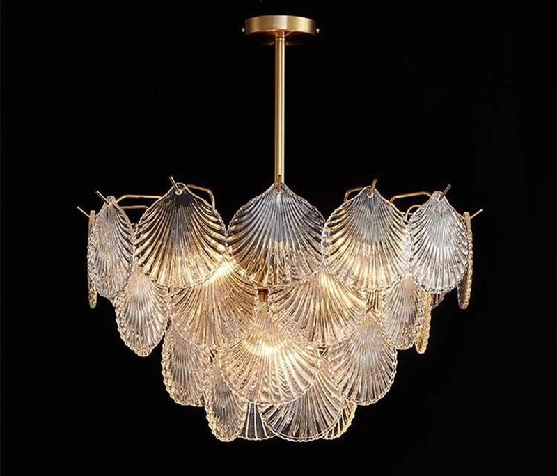 Crystal Light Indoor Lighting Modern Chandelier Lamp Luxry Pendant Lamp for Living Room Dining Room