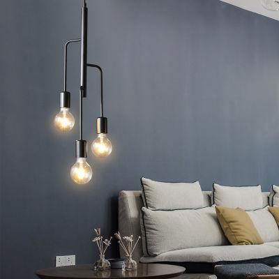 Retro Pendant Lighting Fixtures for Sitting Room Bedroom Hanging Lamp (WH-VP-25)