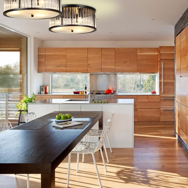Retro Chrome Black Ceiling Light House Bedroom Lighting Fixtures (WH-LA-25)