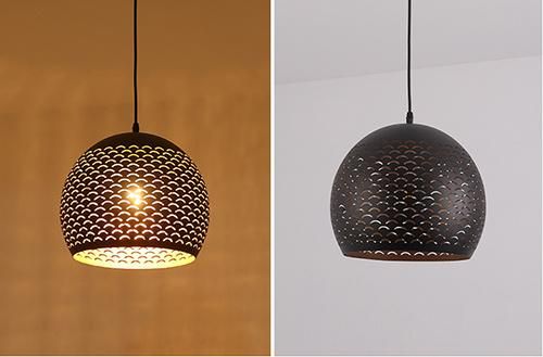 Industrial Home Lighting Pendant Lamp with Black Color for Restaurant Decorative