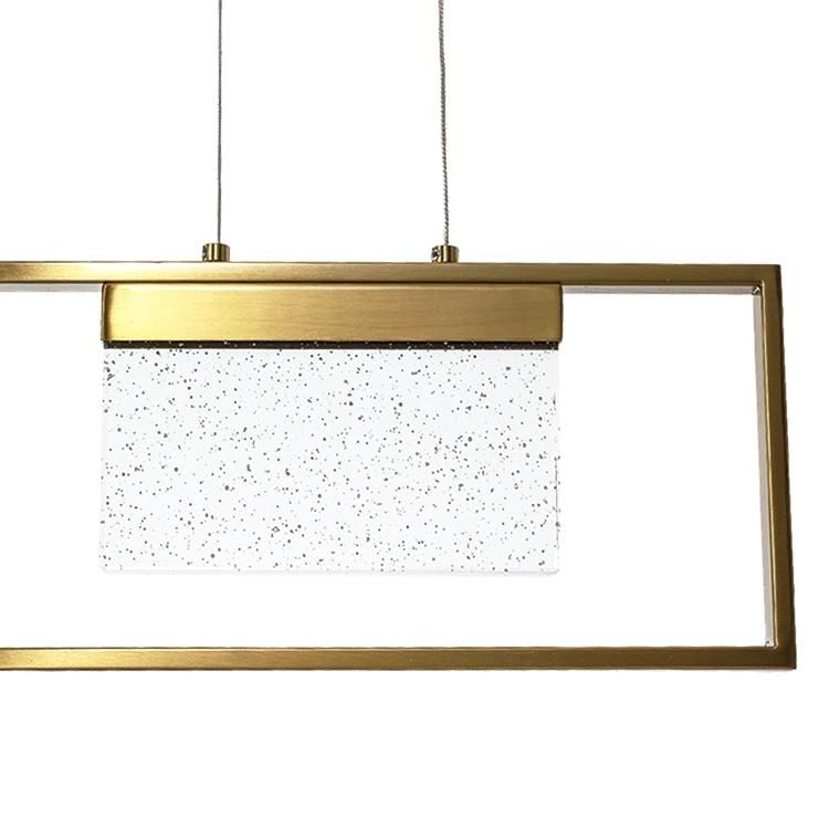 Luxury Crystal Lighting Square LED 7W Pendant Chandelier