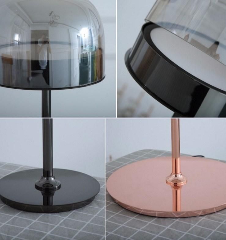 Decorative Post-Modern Glass Desk Table Lamp for Bedside Living Room