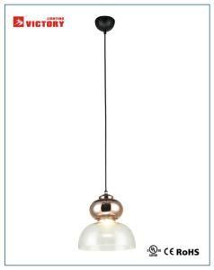 Indoor Decorative Hotel Lighting Round Glass Pendant Light