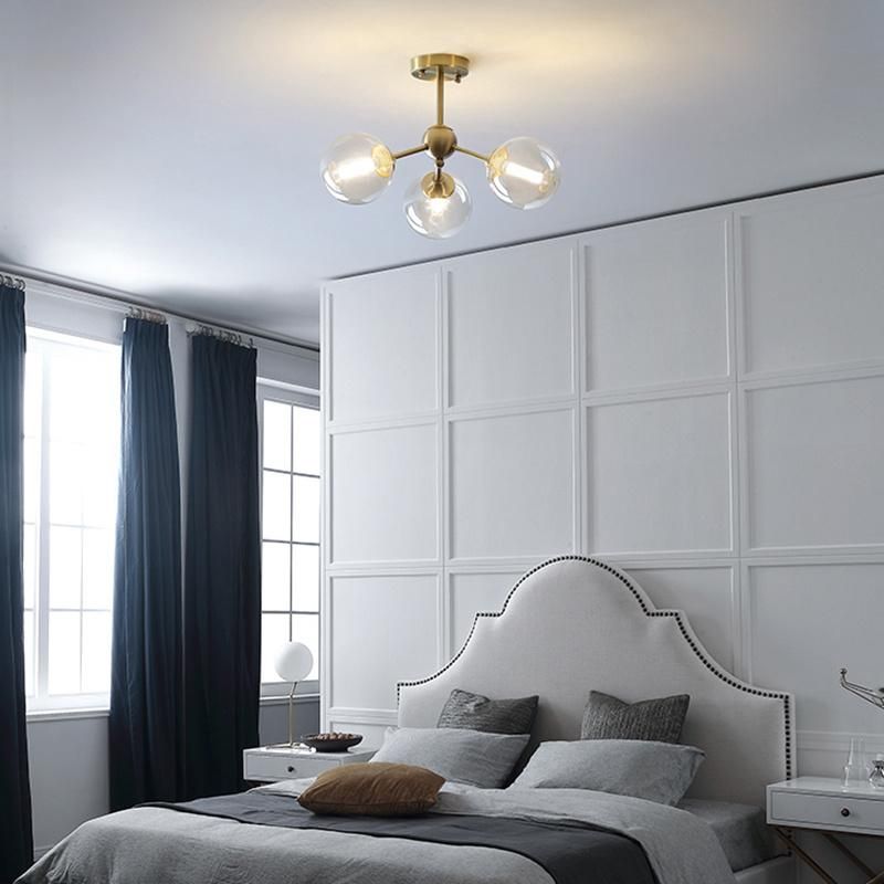 Postmodern Ceiling Light Nordic Simple Bedroom Lamp Creative Personality Room Lamp